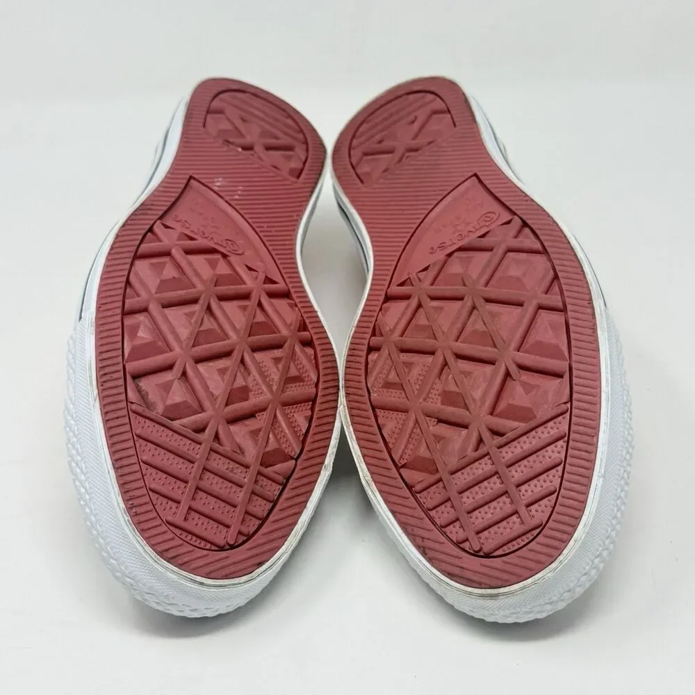 Converse Low Top Sneakers in Red, White, Black